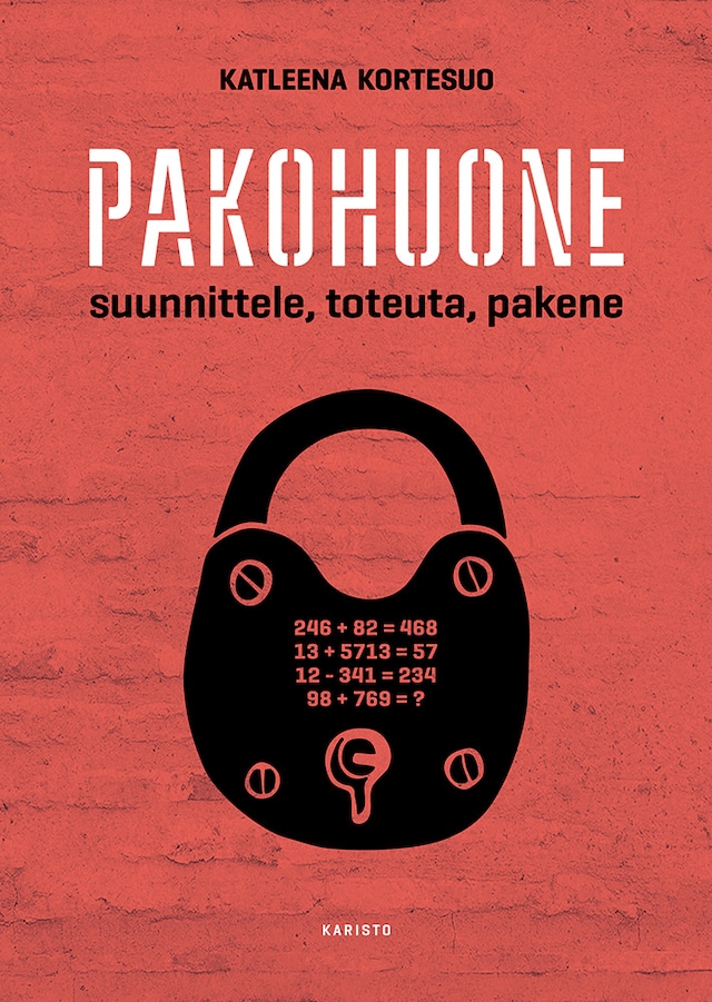Buchcover für Pakohuone