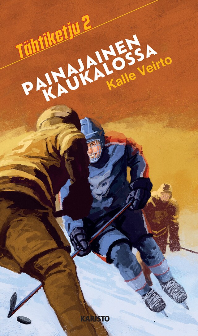 Book cover for Painajainen kaukalossa
