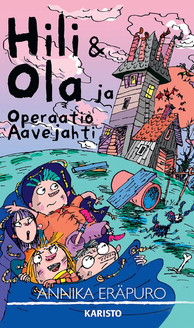 Kirjankansi teokselle Hili & Ola ja Operaatio Aavejahti