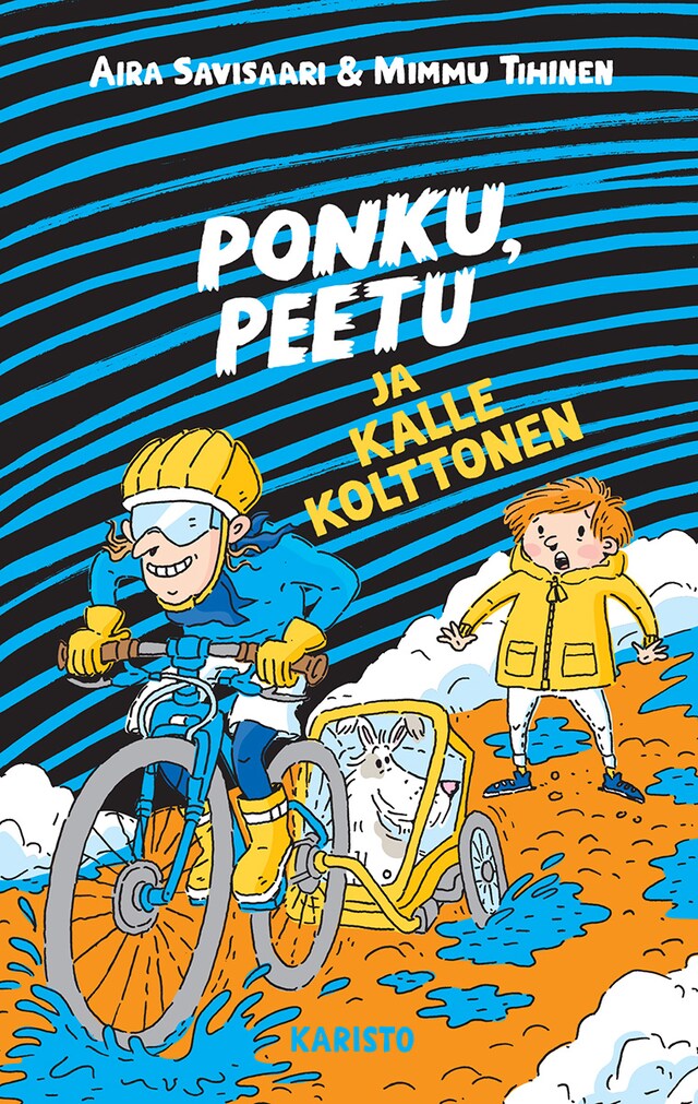 Couverture de livre pour Ponku, Peetu ja Kalle Kolttonen