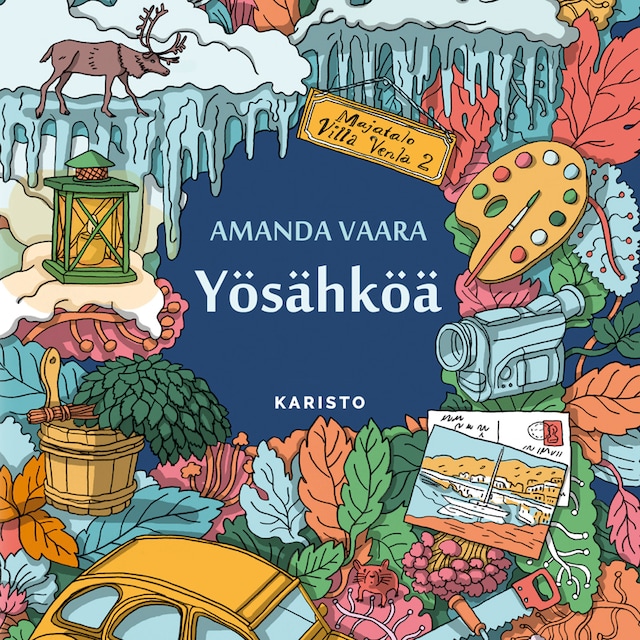 Buchcover für Yösähköä