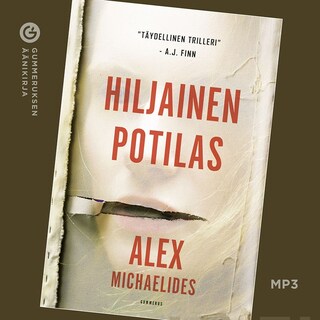 Hiljainen potilas bookCoverFor