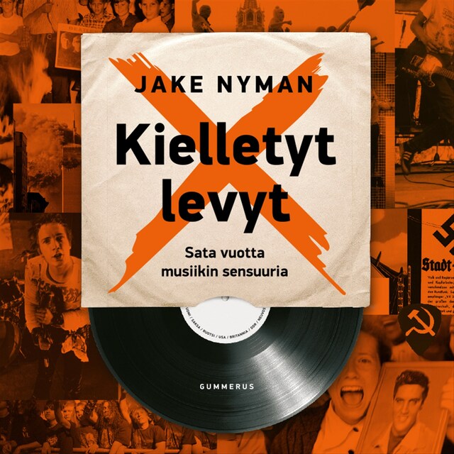 Kirjankansi teokselle Kielletyt levyt