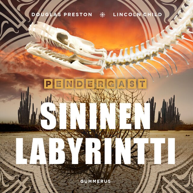 Book cover for Sininen labyrintti