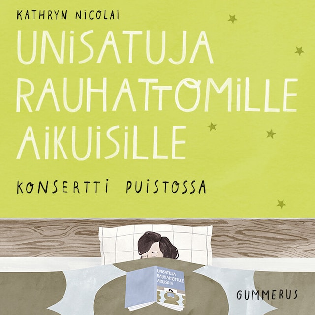 Book cover for Unisatuja rauhattomille aikuisille 37 - Konsertti puistossa