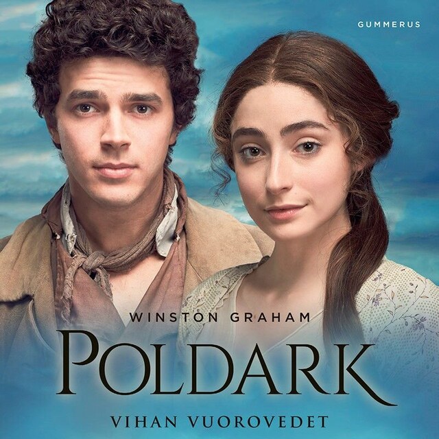 Book cover for Poldark  Vihan vuorovedet