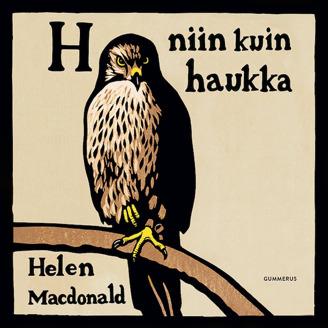 Book cover for H niin kuin haukka