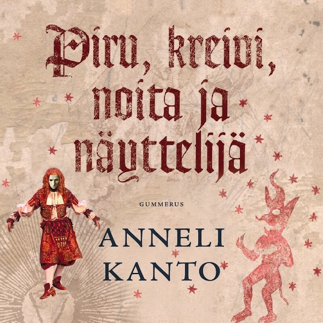 Book cover for Piru, kreivi, noita ja näyttelijä