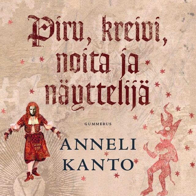 Couverture de livre pour Piru, kreivi, noita ja näyttelijä