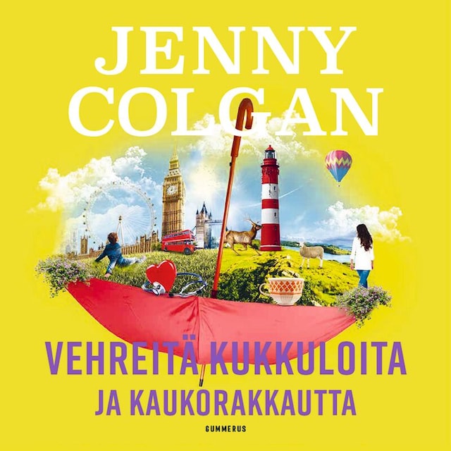 Book cover for Vehreitä kukkuloita ja kaukorakkautta