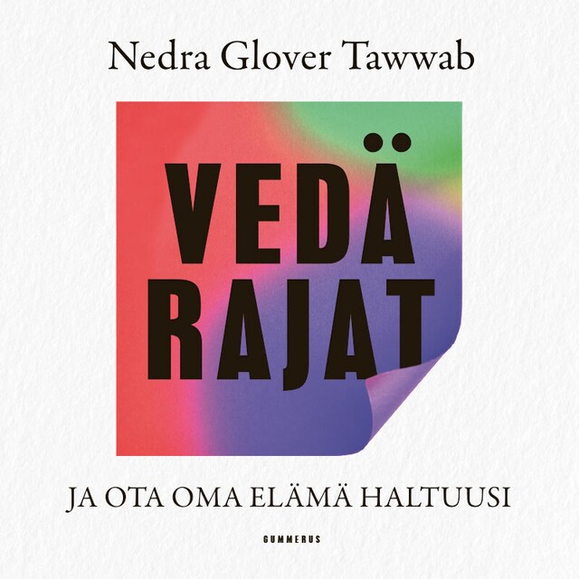 Book cover for Vedä rajat