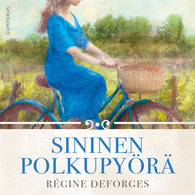 Book cover for Sininen polkupyörä