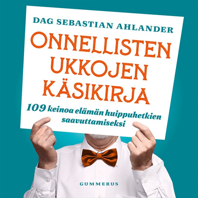 Buchcover für Onnellisten ukkojen käsikirja