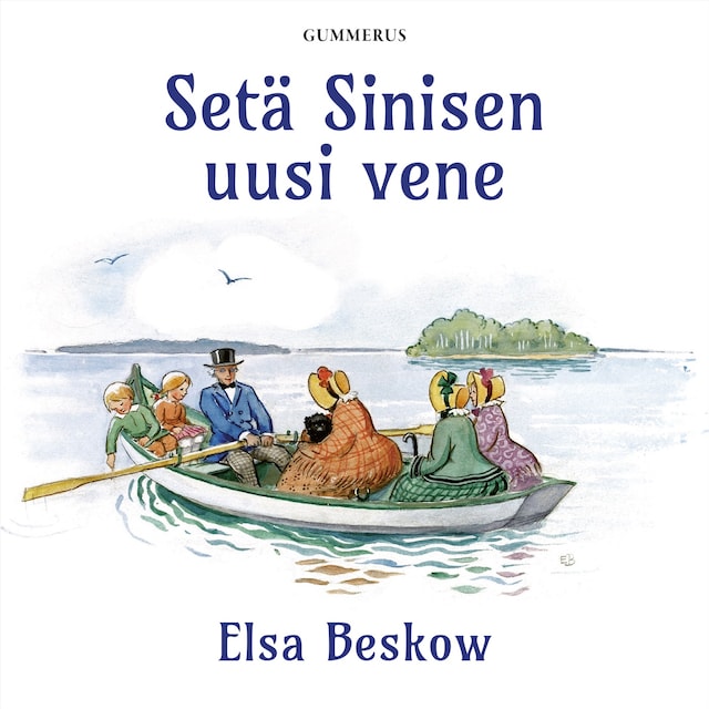 Book cover for Setä Sinisen uusi vene