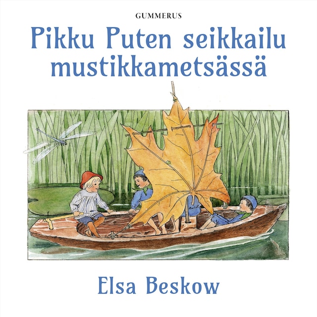 Book cover for Pikku Puten seikkailu mustikkametsässä
