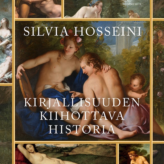 Book cover for Kirjallisuuden kiihottava historia