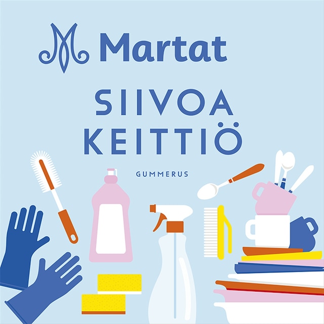 Okładka książki dla Martat - Siivoa keittiö