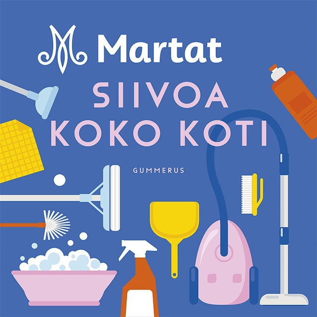 Boekomslag van Martat - Siivoa koko koti