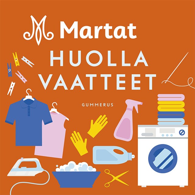 Bokomslag för Martat - Huolla vaatteet