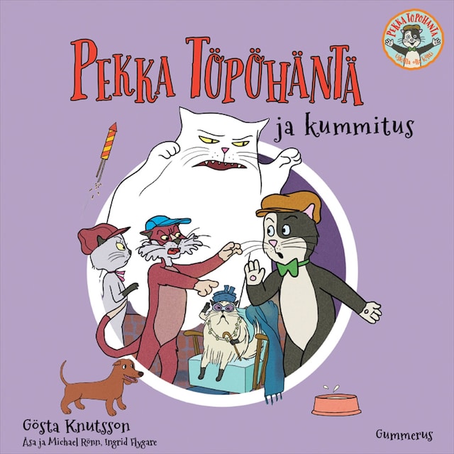 Bokomslag för Pekka Töpöhäntä ja kummitus