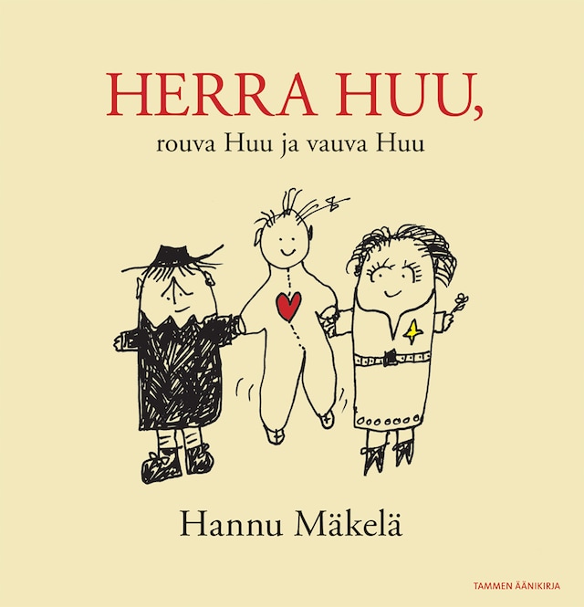 Copertina del libro per Herra Huu, rouva Huu ja vauva Huu