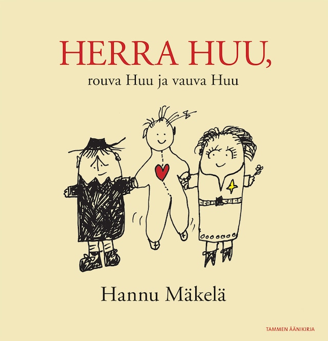 Buchcover für Herra Huu, rouva Huu ja vauva Huu