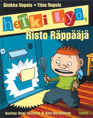 Hetki lyö, Risto Räppääjä bookCoverFor