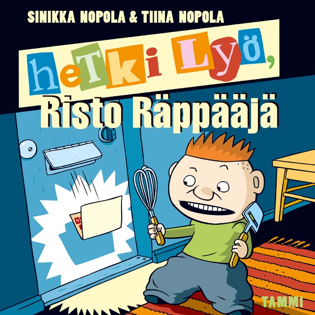 Portada de libro para Hetki lyö, Risto Räppääjä