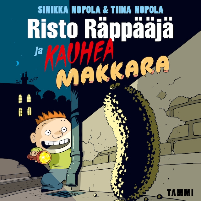 Buchcover für Risto Räppääjä ja kauhea makkara