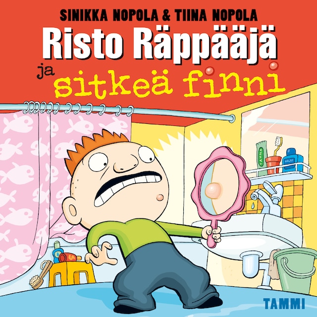 Buchcover für Risto Räppääjä ja sitkeä finni
