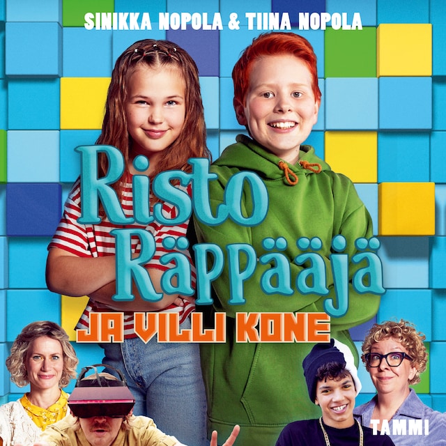 Book cover for Risto Räppääjä ja villi kone