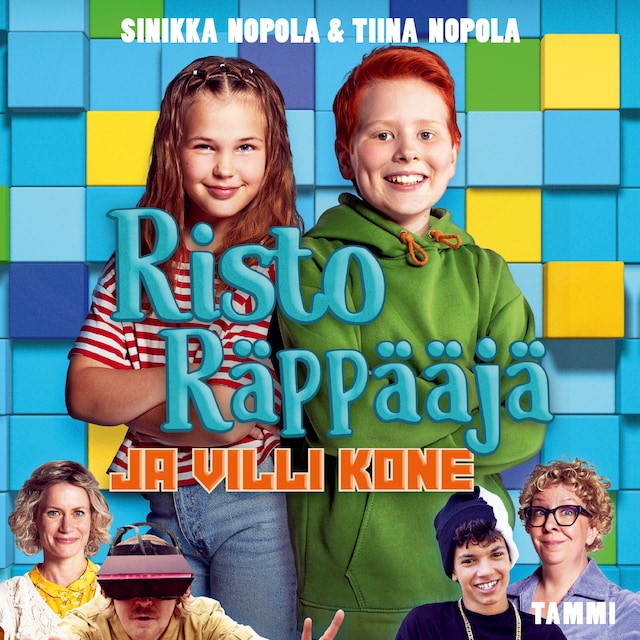 Buchcover für Risto Räppääjä ja villi kone