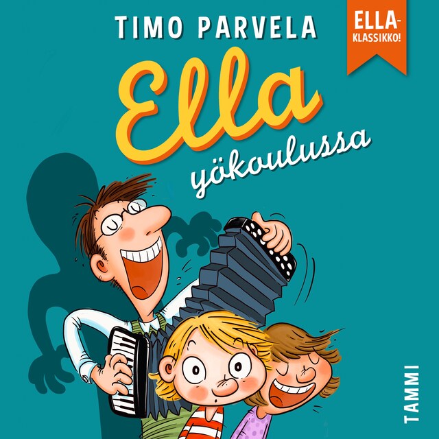 Couverture de livre pour Ella yökoulussa