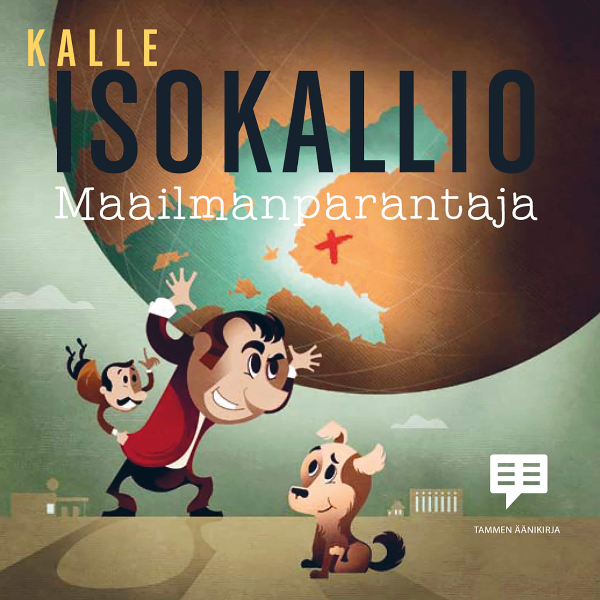 Äänikirjan Maailmanparantaja kansikuva