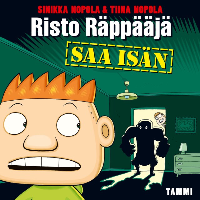 Book cover for Risto Räppääjä saa isän