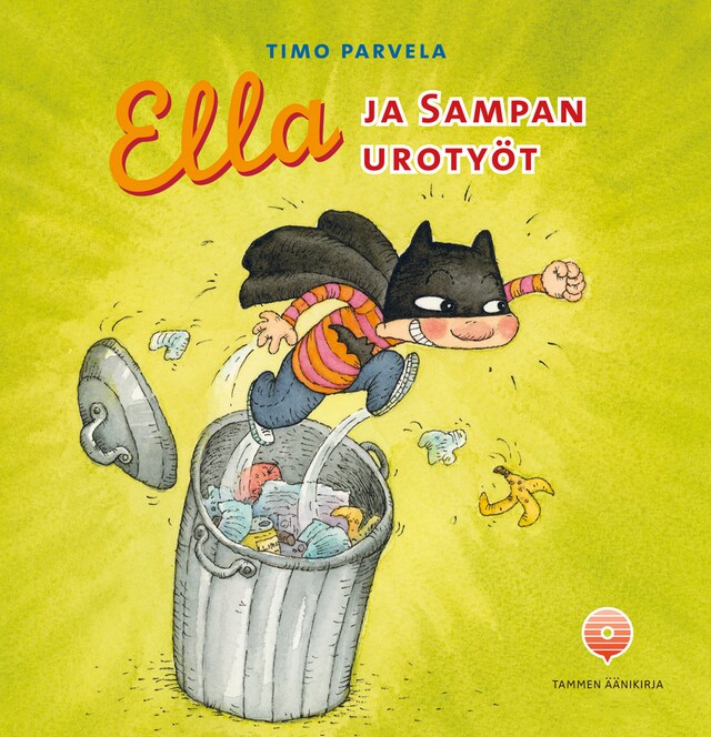 Okładka książki dla Ella ja Sampan urotyöt