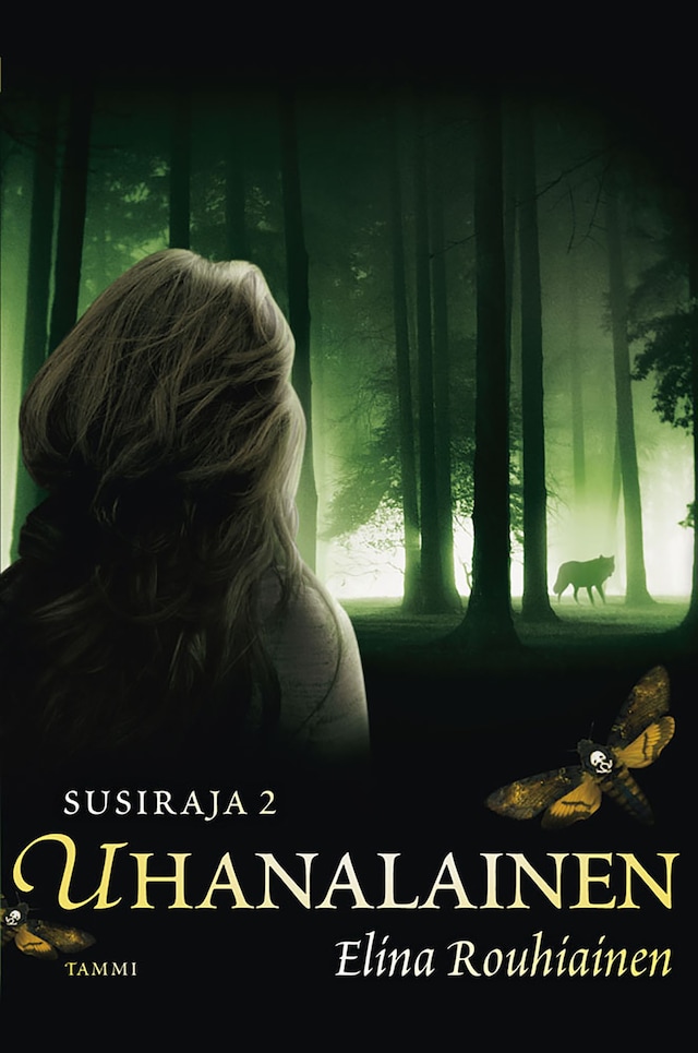 Book cover for Uhanalainen. Susiraja 2