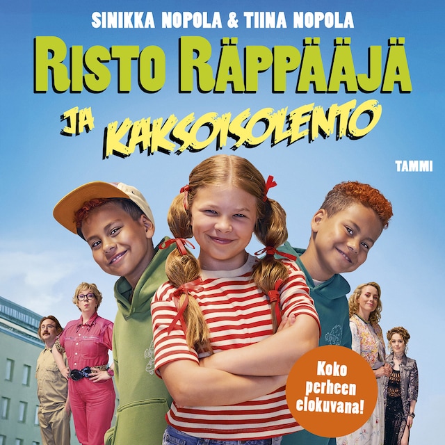 Buchcover für Risto Räppääjä ja kaksoisolento