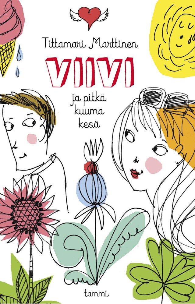 Book cover for Viivi ja pitkä kuuma kesä