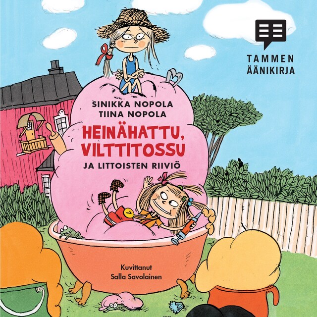 Book cover for Heinähattu, Vilttitossu ja Littoisten riiviö
