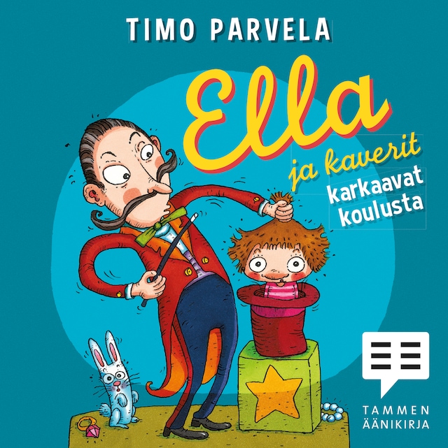 Book cover for Ella ja kaverit karkaavat koulusta