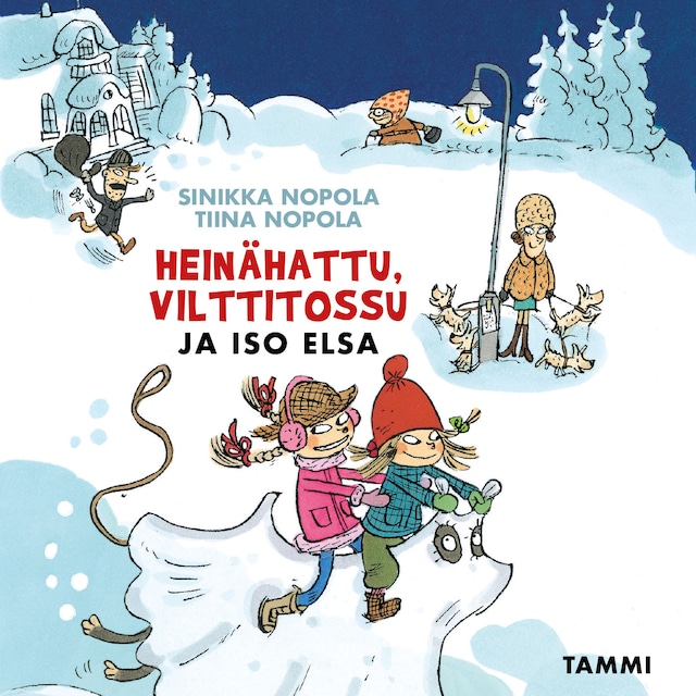 Buchcover für Heinähattu, Vilttitossu ja iso Elsa