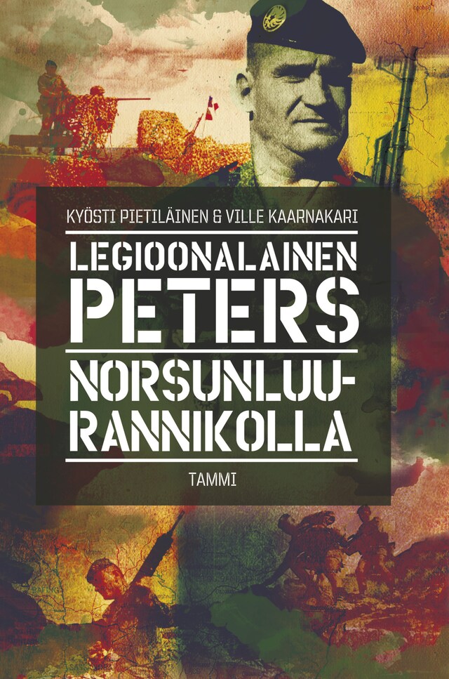 Legioonalainen Peters Norsunluurannikolla Kirjankansi teokselle Legioonalainen Peters Norsunluurannikolla