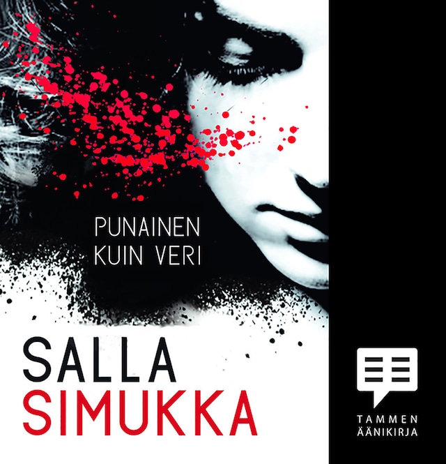 Book cover for Punainen kuin veri