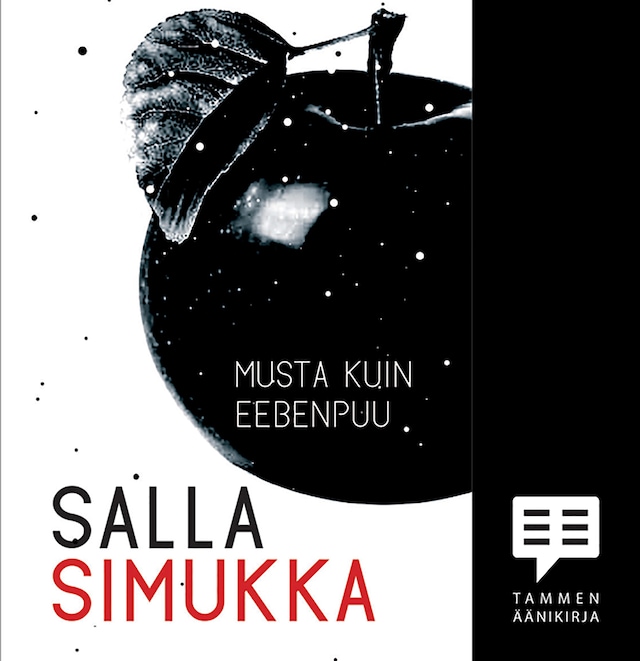 Book cover for Musta kuin eebenpuu