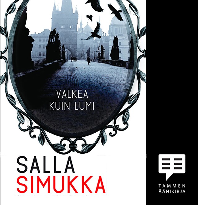 Book cover for Valkea kuin lumi