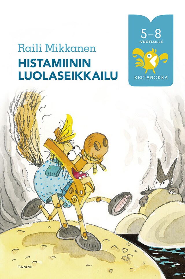 Buchcover für Histamiinin luolaseikkailu