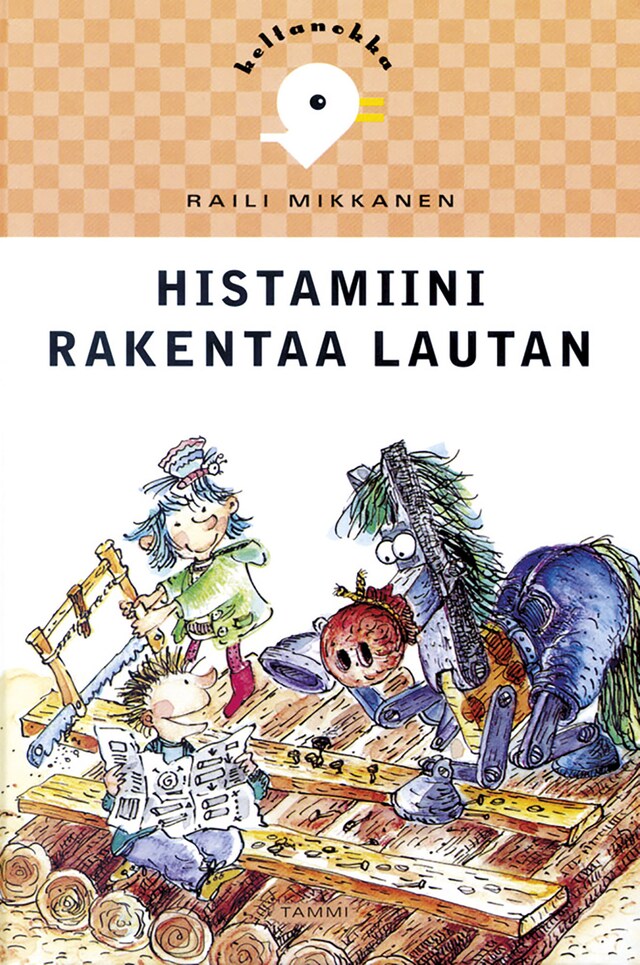 Boekomslag van Histamiini rakentaa lautan