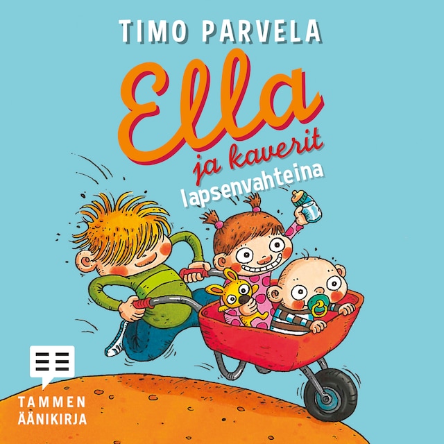 Book cover for Ella ja kaverit lapsenvahteina