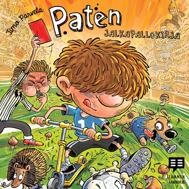 Book cover for Paten jalkapallokirja